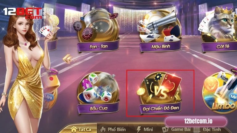 Hướng dẫn tham gia Đại Chiến Đỏ Đen 12Bet